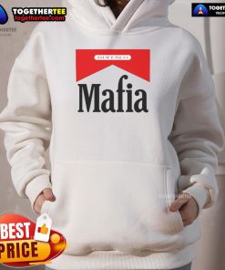 Alt Text: Happy Buffalo Mafia Marlboro Logo Hoodie featuring a vibrant design and cozy fit, perfect for casual wear.