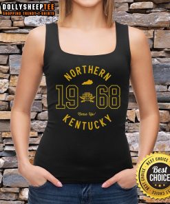 Happy Northern Kentucky University Collegiate Circle tank top in vibrant colors, perfect for showing school spirit.