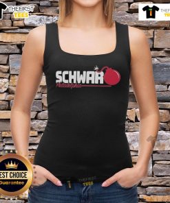 Happy Philadelphia Schwarbomb tank top featuring vibrant graphics, perfect for summer outings and casual wear.
