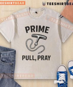 Happy Prime Pull Pray Washed T-Shirt in vibrant colors, showcasing a relaxed fit and stylish design for casual wear.