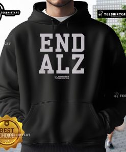 Hot-End ALZ Alzheimer's Association hoodie in vibrant colors, promoting awareness and support for Alzheimer's research.