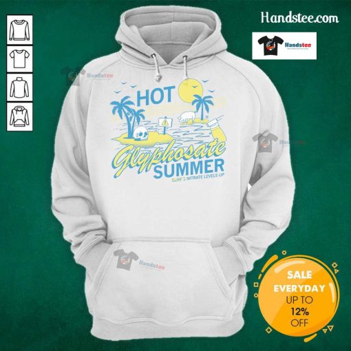 Stylish Hot Glyphosate Summer Hoodie in vibrant colors, perfect for casual wear and summer outings.