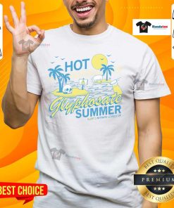 Hot Glyphosate Summer T-Shirt featuring a vibrant design, perfect for casual wear and showcasing your love for summer vibes.