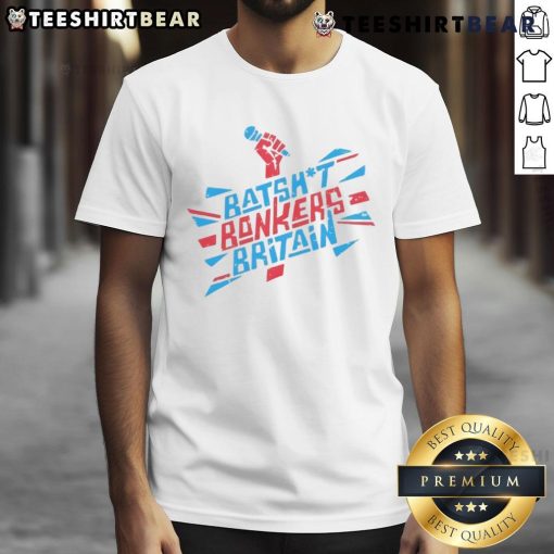 Hot Katie Hopkins Batshit Bonkers Britain Tour 2025 T-Shirt featuring bold graphics and vibrant colors for fans.