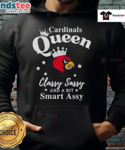 Hot Louisville Cardinals hoodie featuring a classy, sassy, and smart-assy design perfect for fans and casual wear.