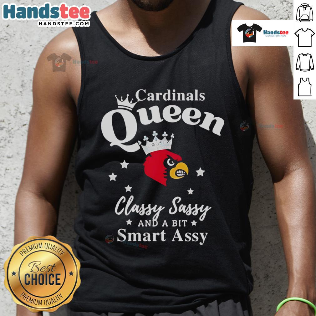 Hot Louisville Cardinals Queen Classy Sassy And A Bit Smart Assy Tank Top Hot Louisville Cardinals queen tank top, classy, sassy, and a bit smart-assy design for stylish fans.