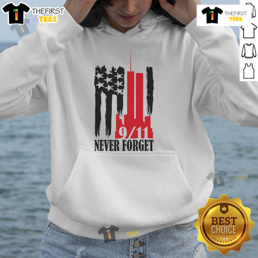 Hot Never Forget September 11 Twin Towers Hoodie Hot Never Forget September 11 Twin Towers Hoodie featuring iconic skyline design in memory of the historic event.