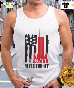 Hot Never Forget September 11 Twin Towers tank top featuring a striking design honoring 9/11 remembrance and resilience.