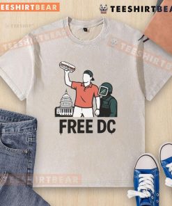 Hot Our Home Our Rules Free DC Capitol Building 2025 Washed T-Shirt in vibrant colors, perfect for casual wear and patriotic style.