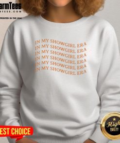 Alt Text: Hot Taylor in My Showgirl Era Repeat Sweatshirt featuring vibrant colors and stylish design, perfect for fans.