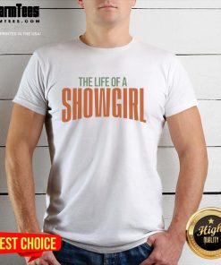 Hot Taylor The Life Of A Showgirl 2025 T-Shirt featuring vibrant graphics and stylish design for fans and collectors.