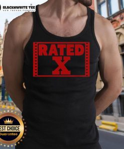Hot That 90s Show Rated X Tank Top featuring bold graphic print and retro design, perfect for nostalgic fans.