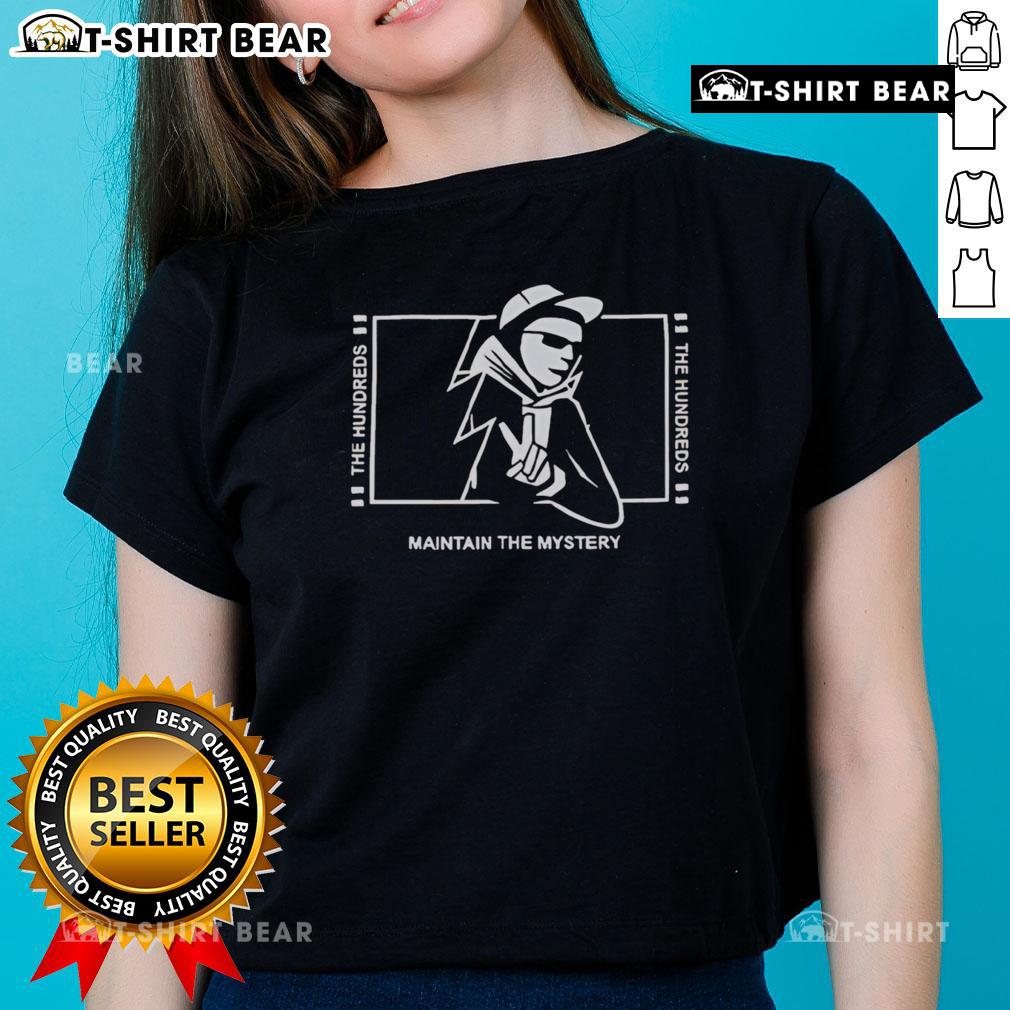 Hot The Hundreds Northern Mystery Ladies Tee Alt Text: Hot The Hundreds Northern Mystery Ladies Tee featuring a stylish design ideal for trendy women's casual wear.
