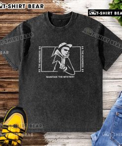 Hot-The-Hundreds Northern Mystery Washed T-Shirt in stylish gray, featuring a unique graphic design and comfortable fit.