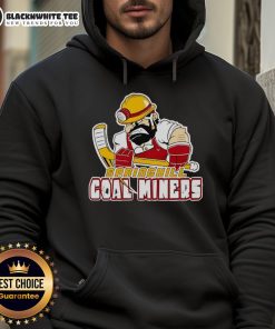 Hot Vintage Springhill Coal Miners Hoodie showcasing retro design and rich history, perfect for coal mining enthusiasts.