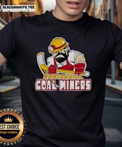 Hot Vintage Springhill Coal Miners T-Shirt featuring retro design and bold graphics, perfect for mining history enthusiasts.
