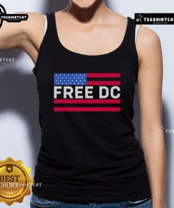Hot Washington DC tank top featuring vibrant design, perfect for summer wear and showcasing your love for the capital.