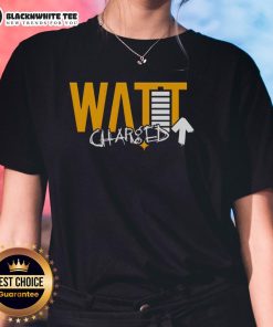 Hot Watt Charged Up Ladies Tee in vibrant colors, perfect for stylish casual wear and showcasing your energy.