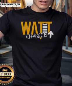 Hot Watt Charged Up T-Shirt featuring a vibrant graphic design, perfect for casual wear and energy enthusiasts.