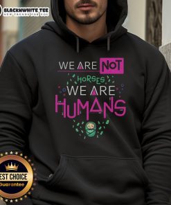 Hot We Are Humans Hoodie featuring a stylish design, perfect for casual wear and making a bold statement.