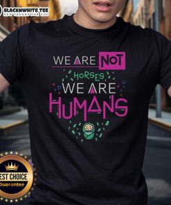 Hot We Are Humans T-Shirt featuring bold graphic print, perfect for casual wear and expressing individuality.