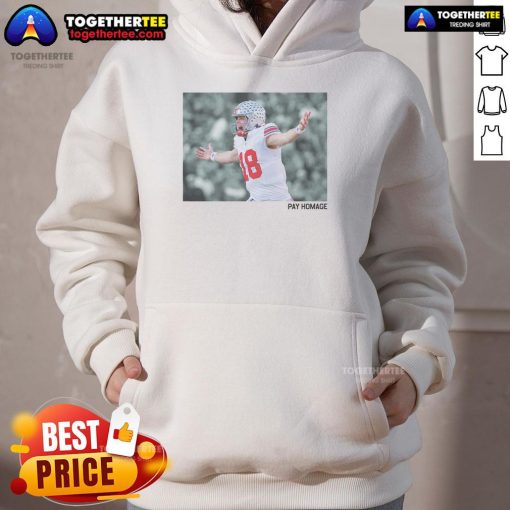 Hot Will Howard Pay Homage Hoodie featuring a stylish design, perfect for fans and fashion lovers alike.