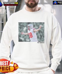 Hot Will Howard Pay Homage Sweatshirt featuring a stylish design, perfect for fans and casual wear enthusiasts.