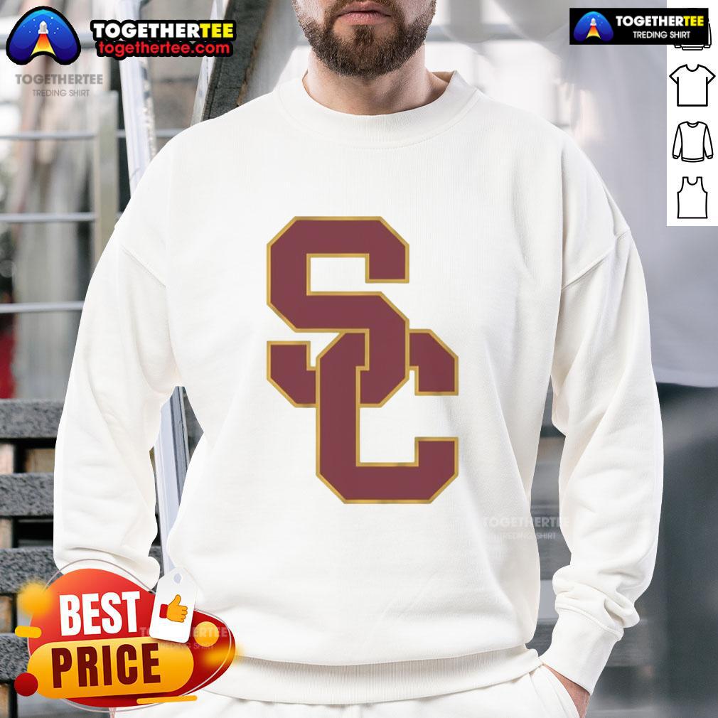 Original Usc Trojans Football Primary Logo Sweatshirt Original USC Trojans football primary logo sweatshirt featuring vibrant colors and team spirit design.