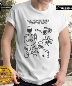 Nice All Points East Starter Pack T-Shirt featuring vibrant design and comfortable fit for festival enthusiasts.