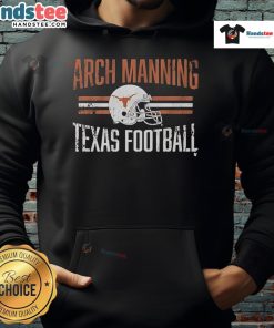 Nice Arch Manning Texas football hoodie in vibrant colors, showcasing team pride and style for fans.