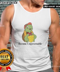 Alt Text: Nice Become Ungovernable Turtle Tank Top featuring a bold design and vibrant colors for stylish casual wear.