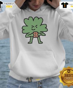 Nice Boston Celtics four-leaf clover hoodie showcasing team spirit and luck for fans.