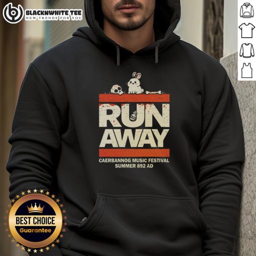Nice Caerbannog Music Festival hoodie featuring vibrant colors and unique design, perfect for festival enthusiasts.