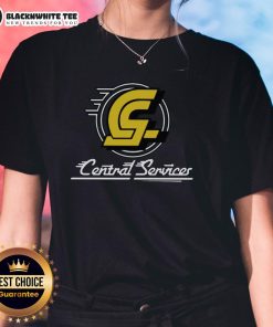 Nice Central Services ladies tee featuring a stylish design and comfortable fit, perfect for casual wear.