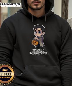Cozy Halloween treats hoodie featuring a playful design, perfect for celebrating the spooky season in style.