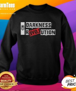 Nice Darkness Revolution sweatshirt featuring a bold graphic design, perfect for streetwear enthusiasts and cozy style.
