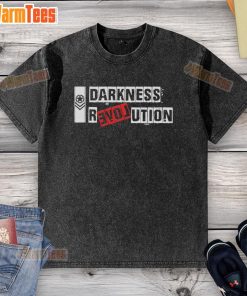 Nice Darkness Revolution washed t-shirt in a stylish design, perfect for casual wear and expressing unique fashion.