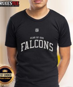 Nice Fear Of God Atlanta Falcons T-Shirt featuring stylish design and team colors, perfect for fans and casual wear.