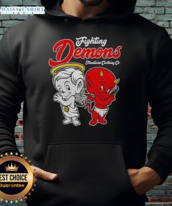 Streetwise hoodie featuring 'Nice Fighting Inner Demons' design, perfect for urban fashion and self-expression.