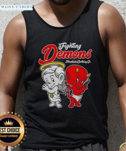 Streetwise tank top featuring 'Nice Fighting Inner Demons' graphic, perfect for casual wear and self-expression.