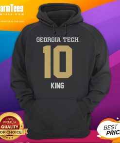 Haynes King Georgia Tech Yellow Jackets hoodie featuring the team logo and vibrant colors, perfect for fans.