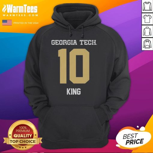 Haynes King Georgia Tech Yellow Jackets hoodie featuring the team logo and vibrant colors, perfect for fans.