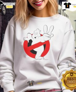 Vintage 'Ghostbusters 2' 1989 sweatshirt featuring iconic movie logo and design, perfect for fans of the classic film.