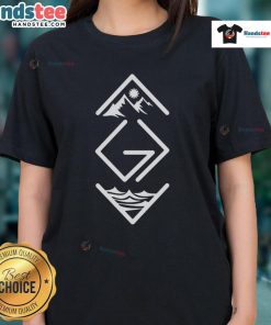 Alt Text: Ladies' tee featuring 'God Is Greater Than Highs And Lows' design, perfect for faith-inspired fashion.