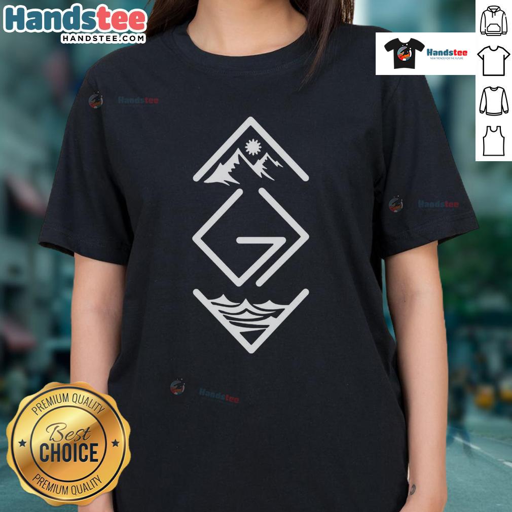 Nice God Is Greater Than High And Lows Ladies Tee Alt Text: Ladies' tee featuring 'God Is Greater Than Highs And Lows' design, perfect for faith-inspired fashion.