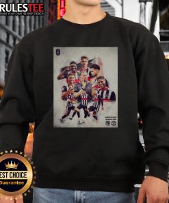 Nice Grimsby Town soccer player sweatshirt featuring team colors and logo, perfect for fans and players alike.