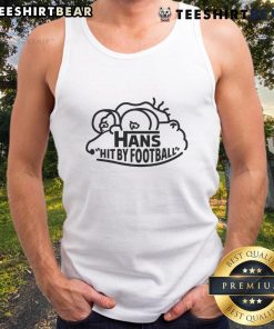 Nice Hans wearing a football tank top, showcasing vibrant colors and sporty style, perfect for game days and casual outings.