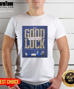 Nice High Schools Oklahoma Good Luck This Season T-Shirt featuring a vibrant design for school spirit and support.