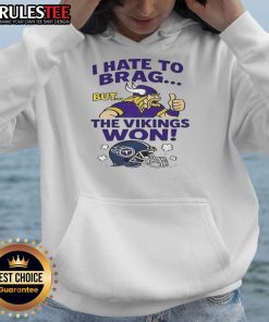 Alt Text: Minnesota Vikings hoodie celebrating their win against Tennessee Titans in NFL 2025, stylish and comfortable design.