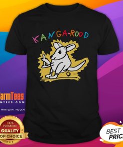 Nice Kanga-Rood T-Shirt featuring a vibrant kangaroo graphic, perfect for casual wear and animal lovers.